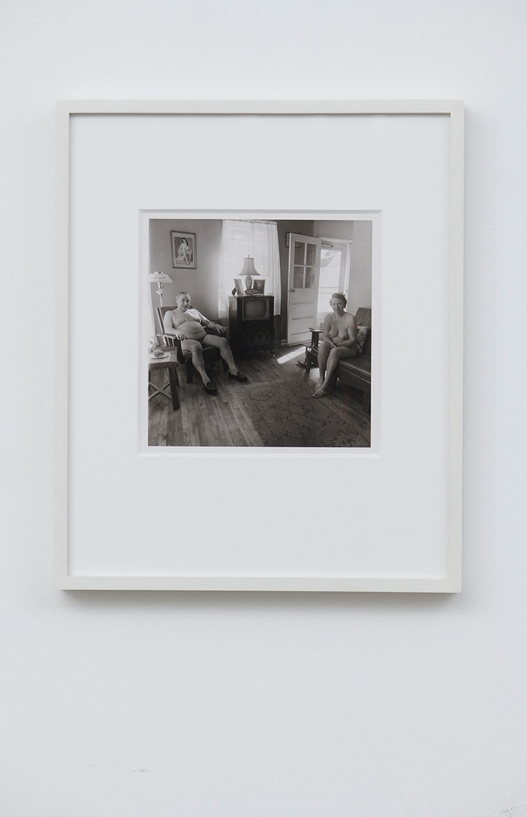 Diane Arbus, Retired man and his wife at home in a nudist camp one morning, N.J., 1963 , printed between 1963 and 1965
