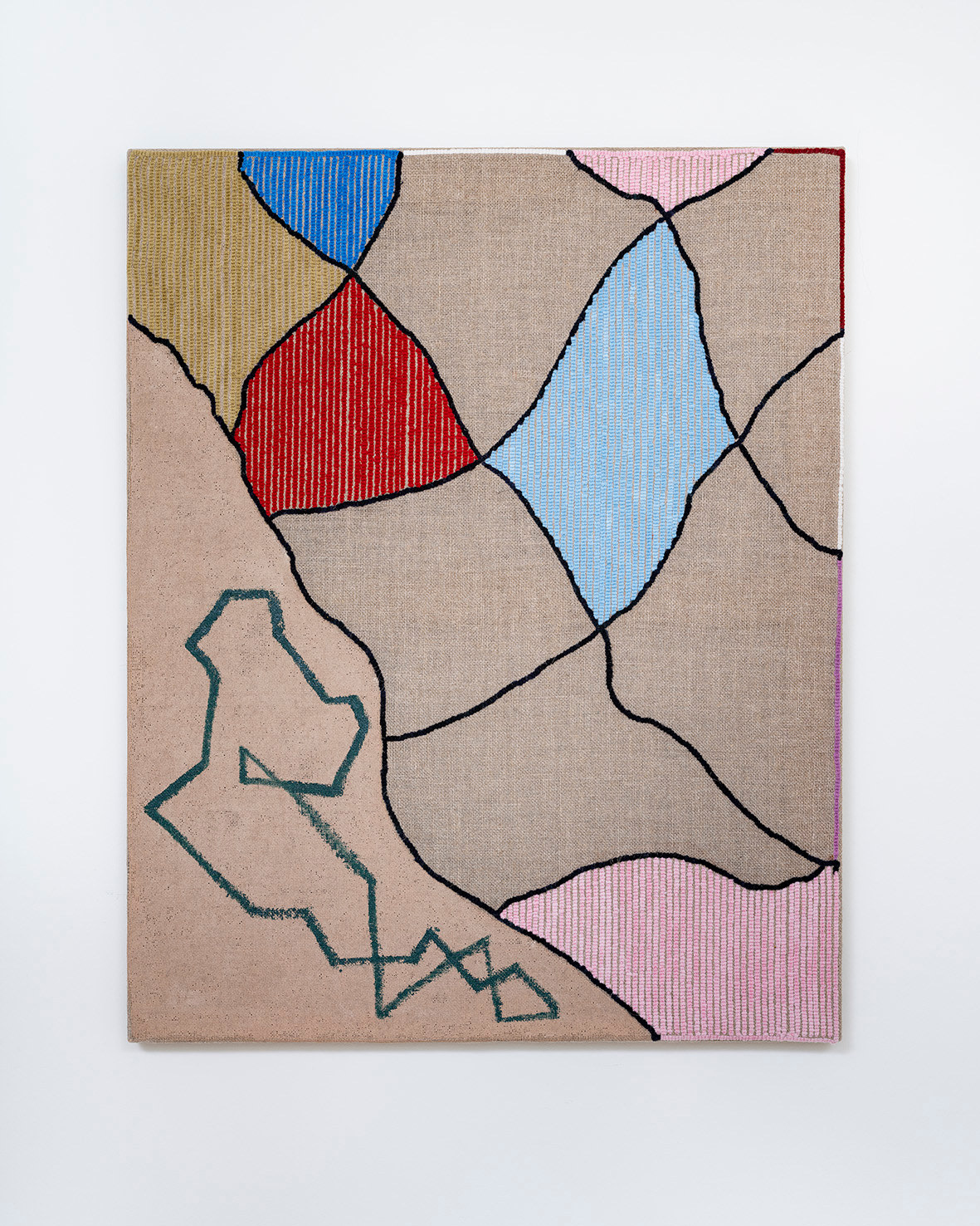 Shezad Dawood, Nets 2 – Etheridge’s Point Trail, 2019