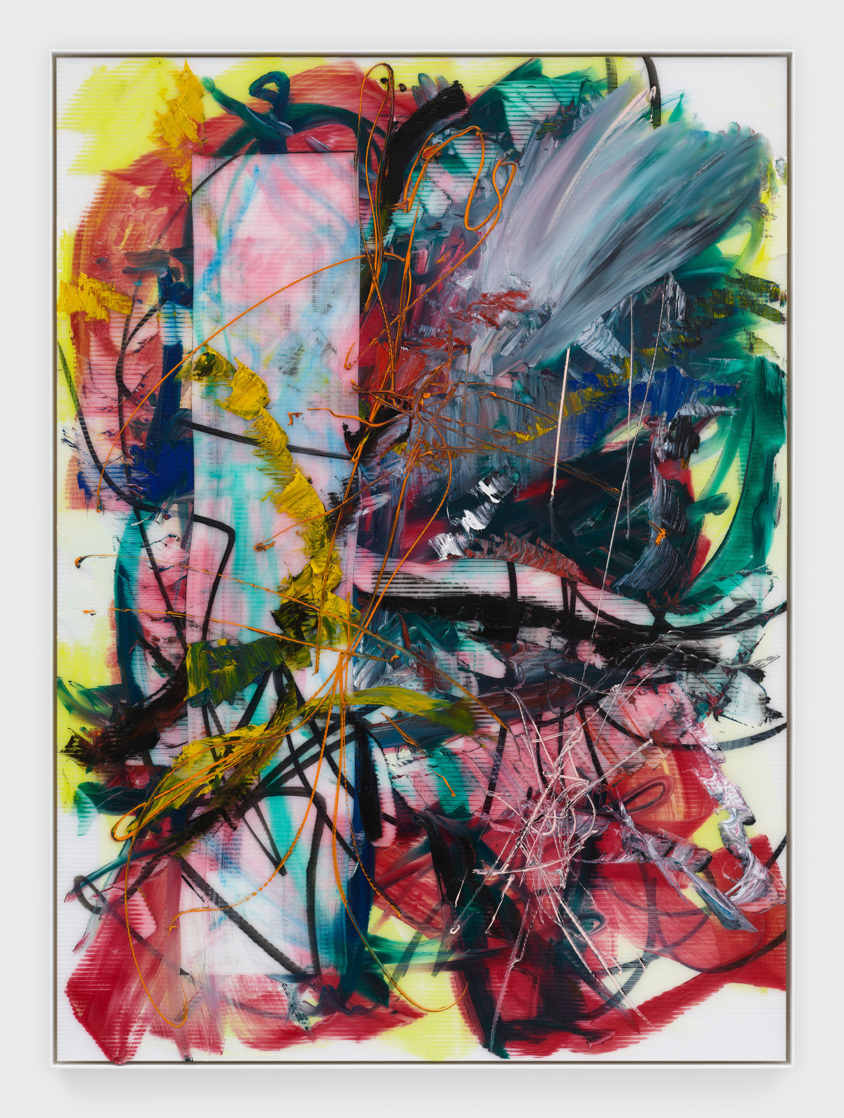 Aaron Garber-Maikovska, Yellow Orange Loop, 2021