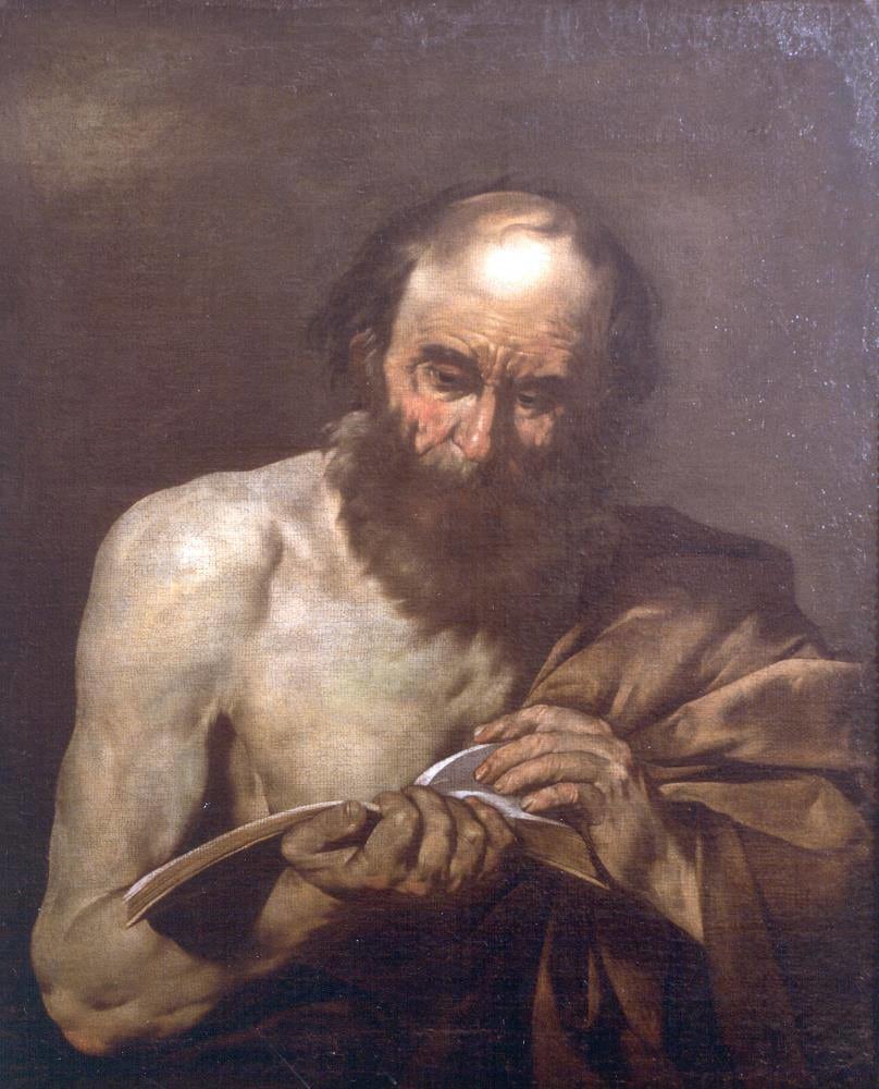 Neapolitan School XVII Century, San Gerolamo