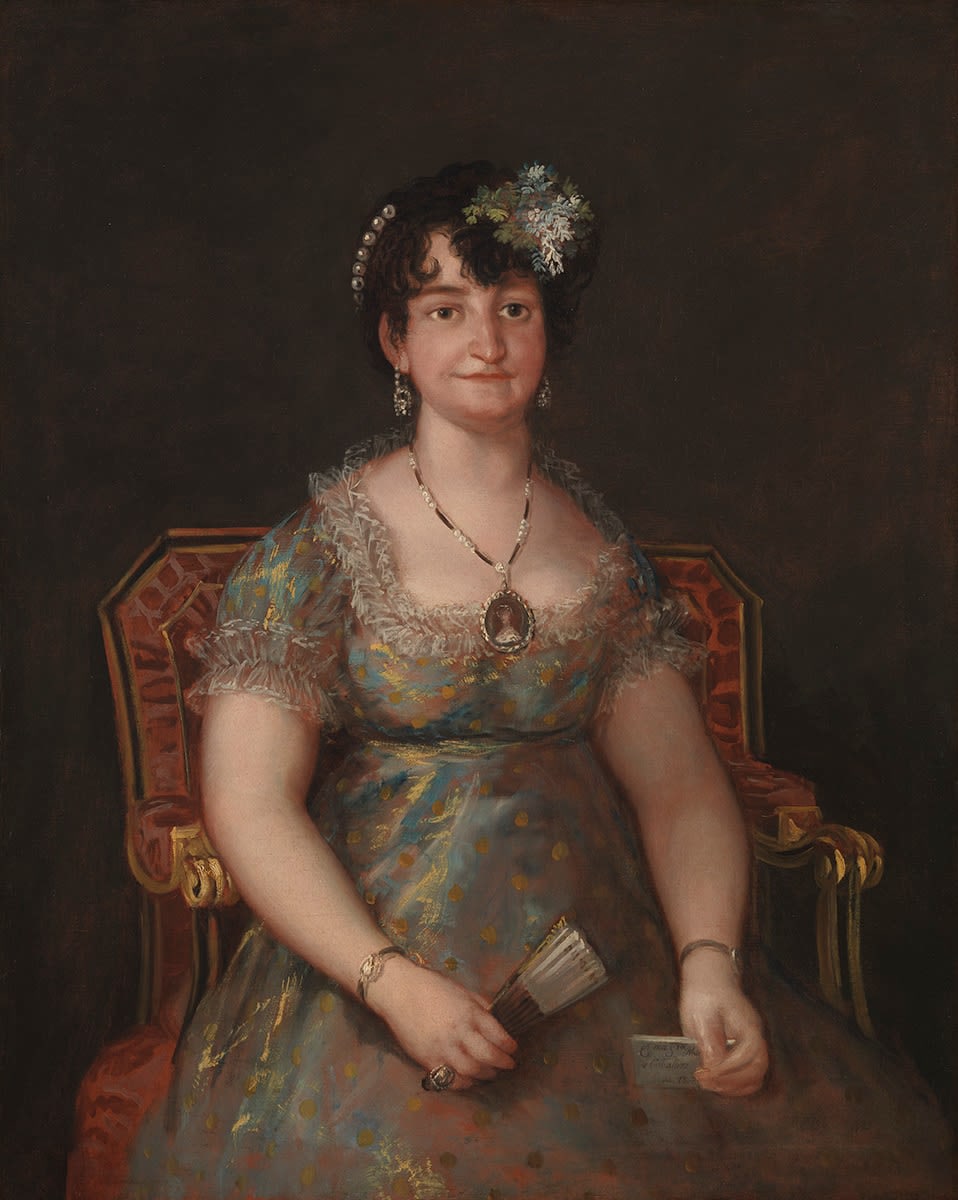 Portrait of marquise of Caballero