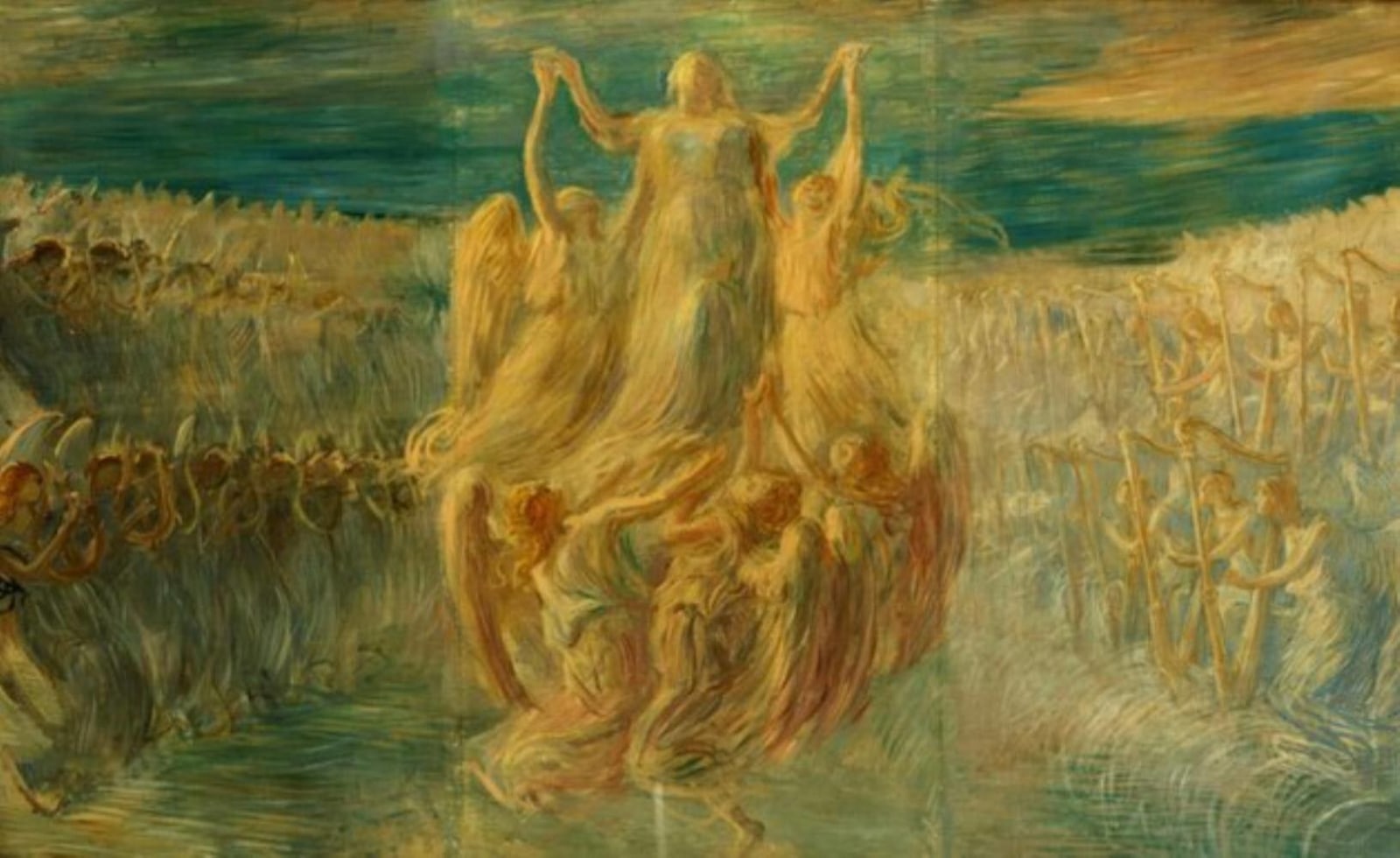 painting depicting the Assumption