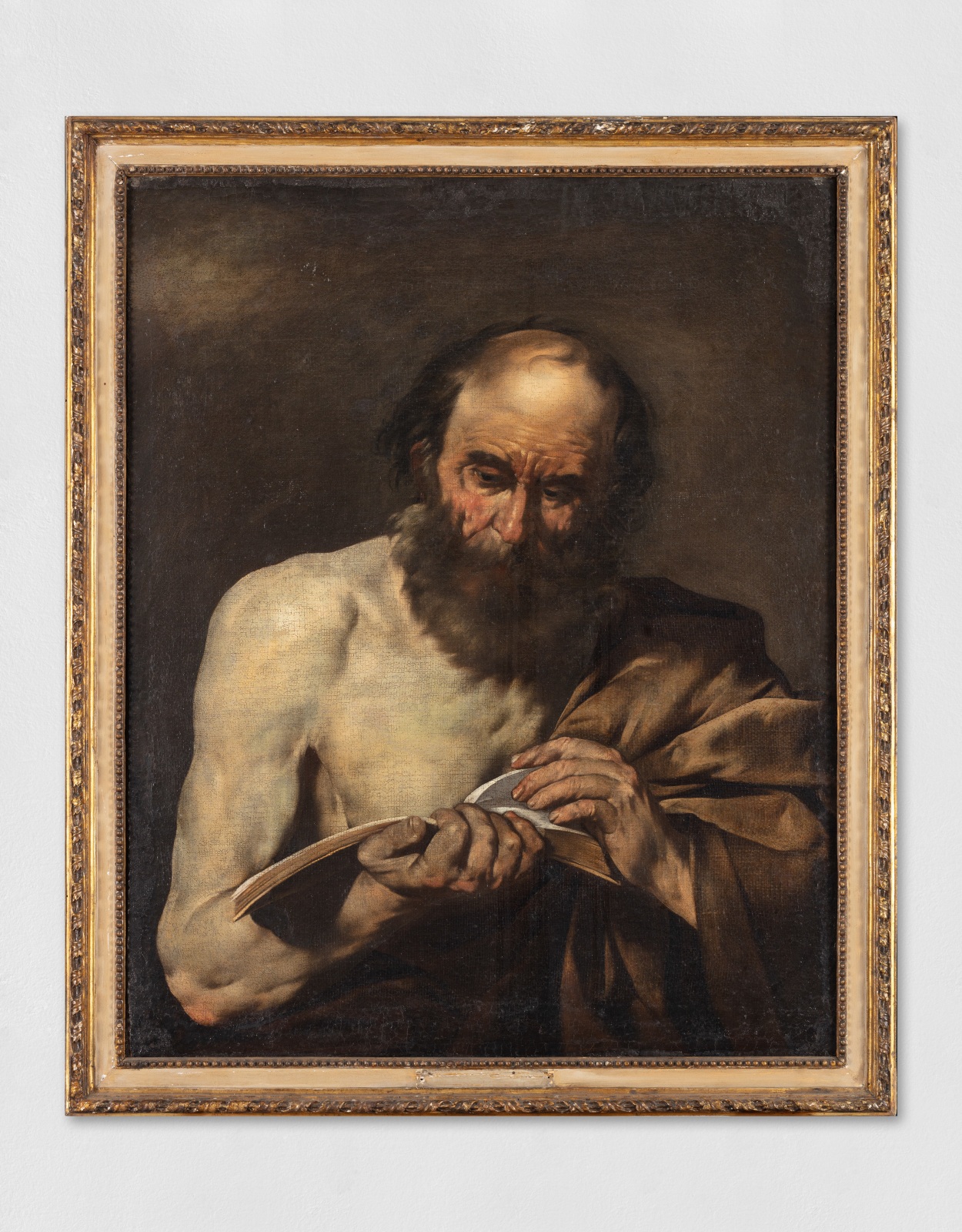 San Gerolamo reading a book
