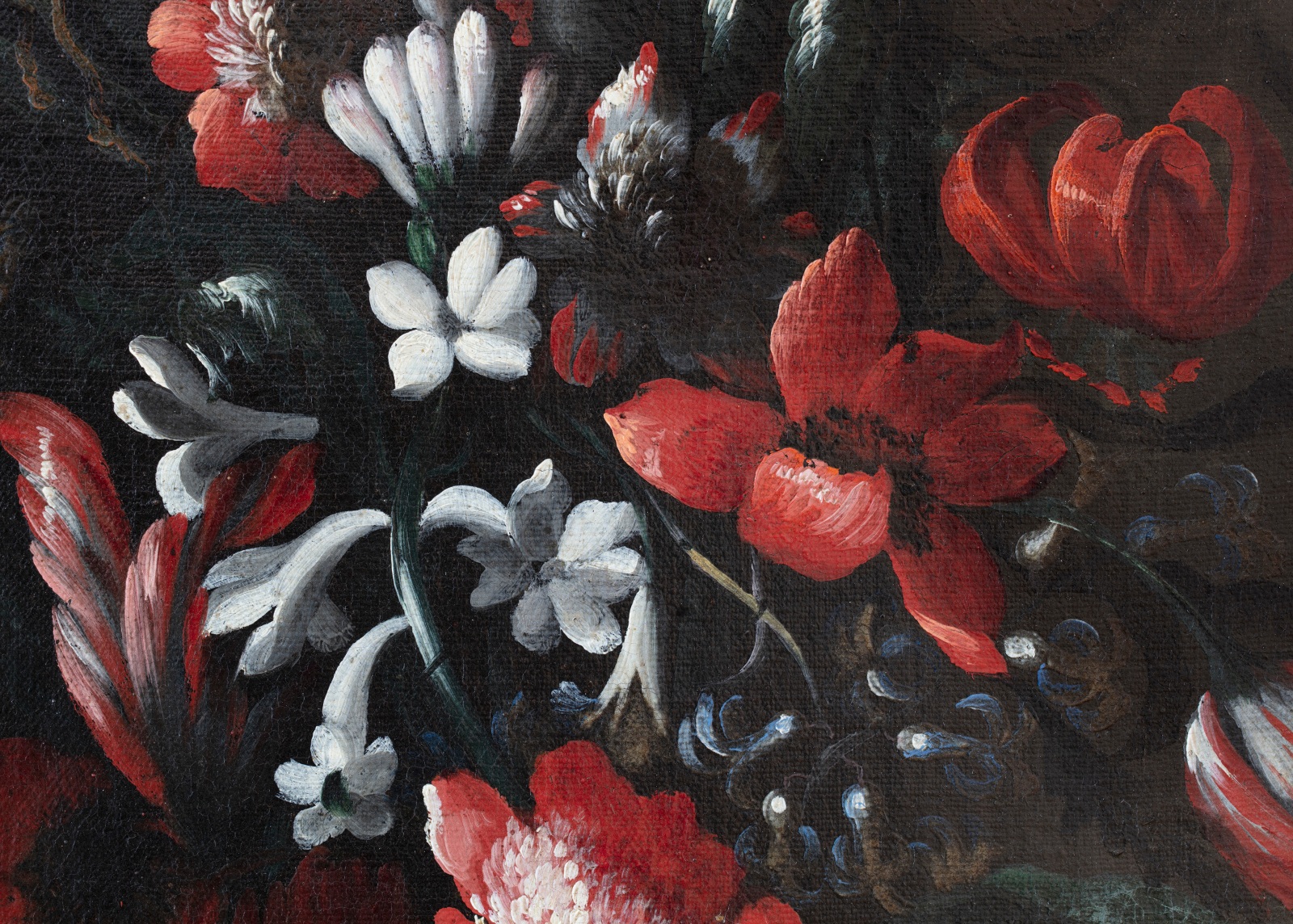 Andrea Scacciati (Attribuito a), Vaso con fiori