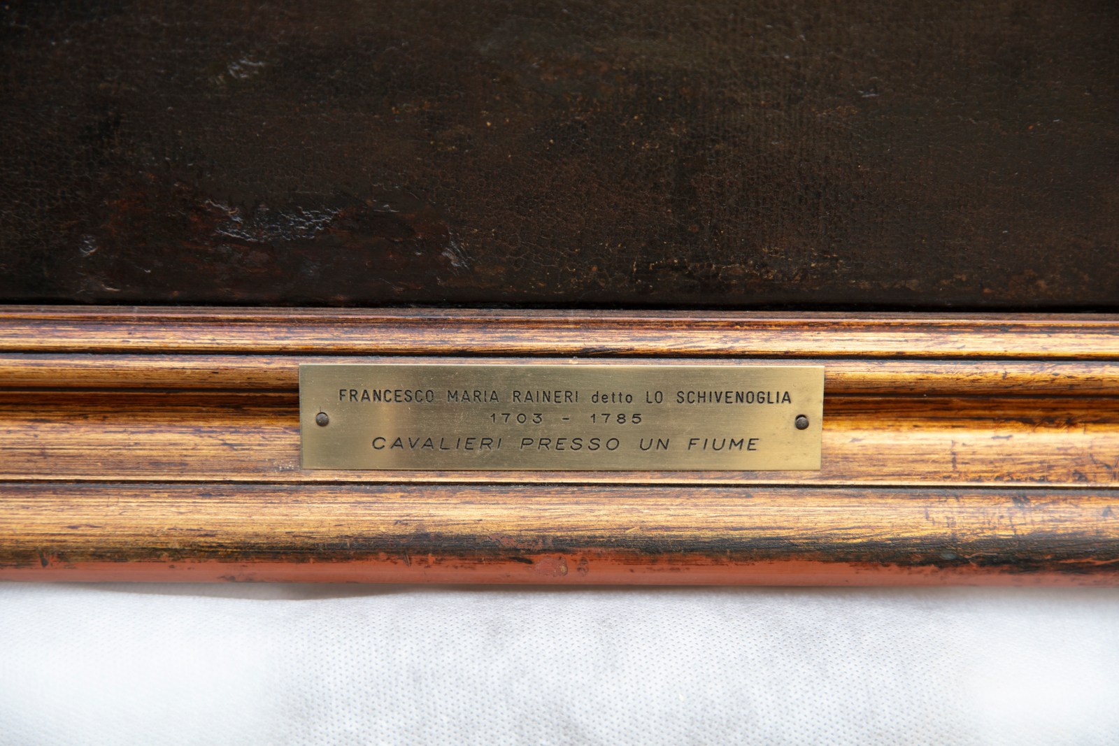 Francesco Maria Raineri, detto Lo Schivenoglia, Cavalieri presso un fiume