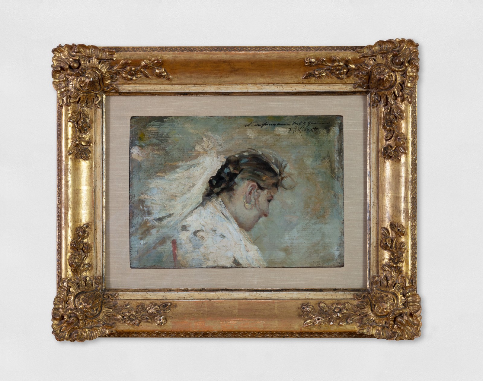 Portrait of a Common Woman's Head