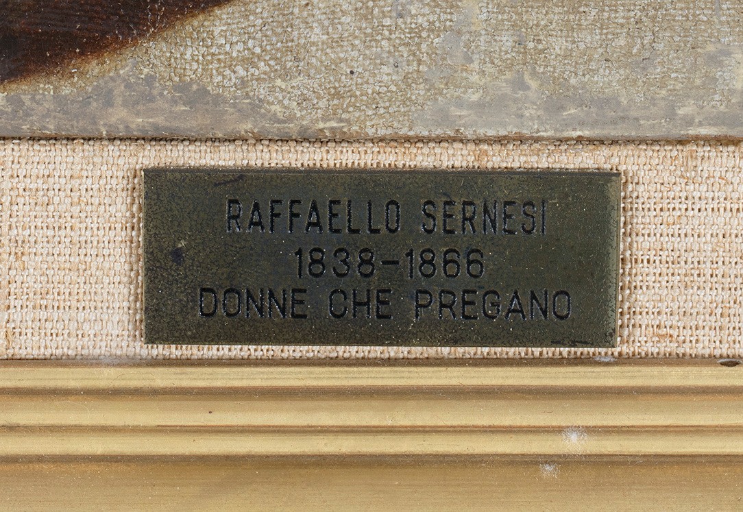 Raffaello Sernesi, Donne che pregano (frammento)