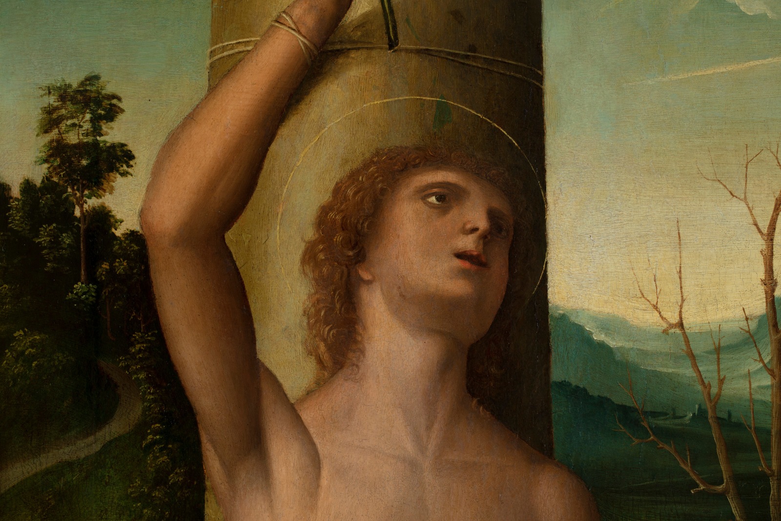 Painting of Saint Sebastian