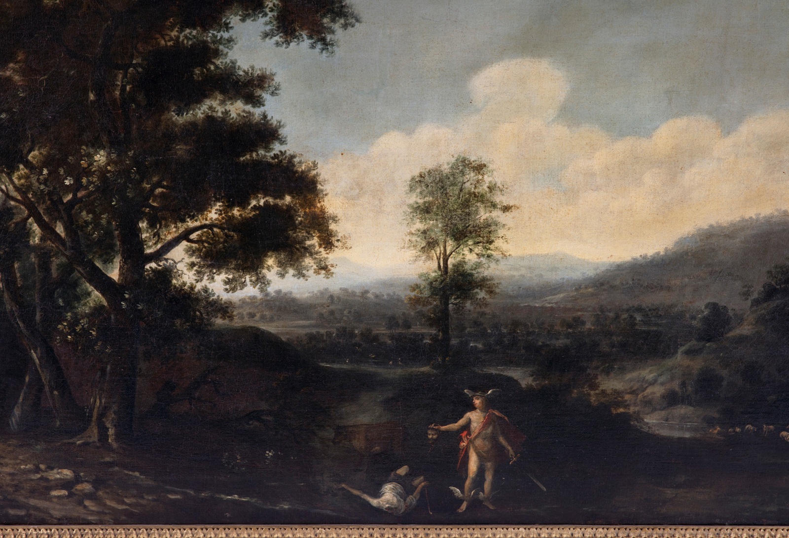 Herman Van Swanevelt, Paesaggio con Mercurio ed Argo