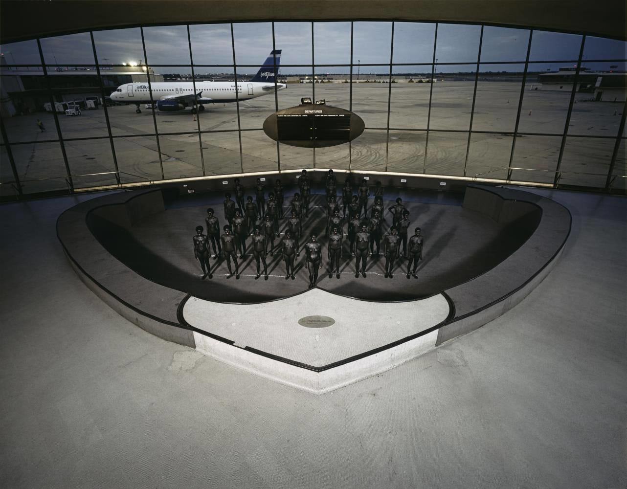 Vanessa Beecroft, VB54.19.nt, JFK Airport, New York, 2004, 2004