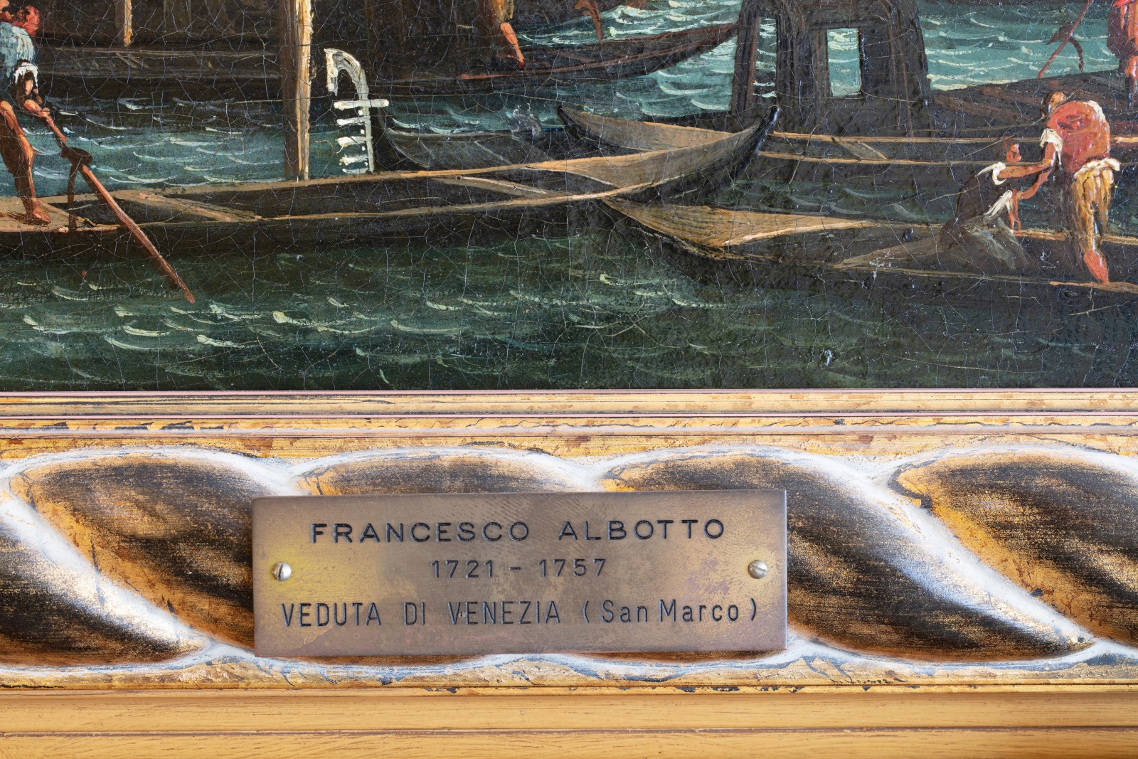 Francesco Albotto, Veduta di Venezia (San Marco)