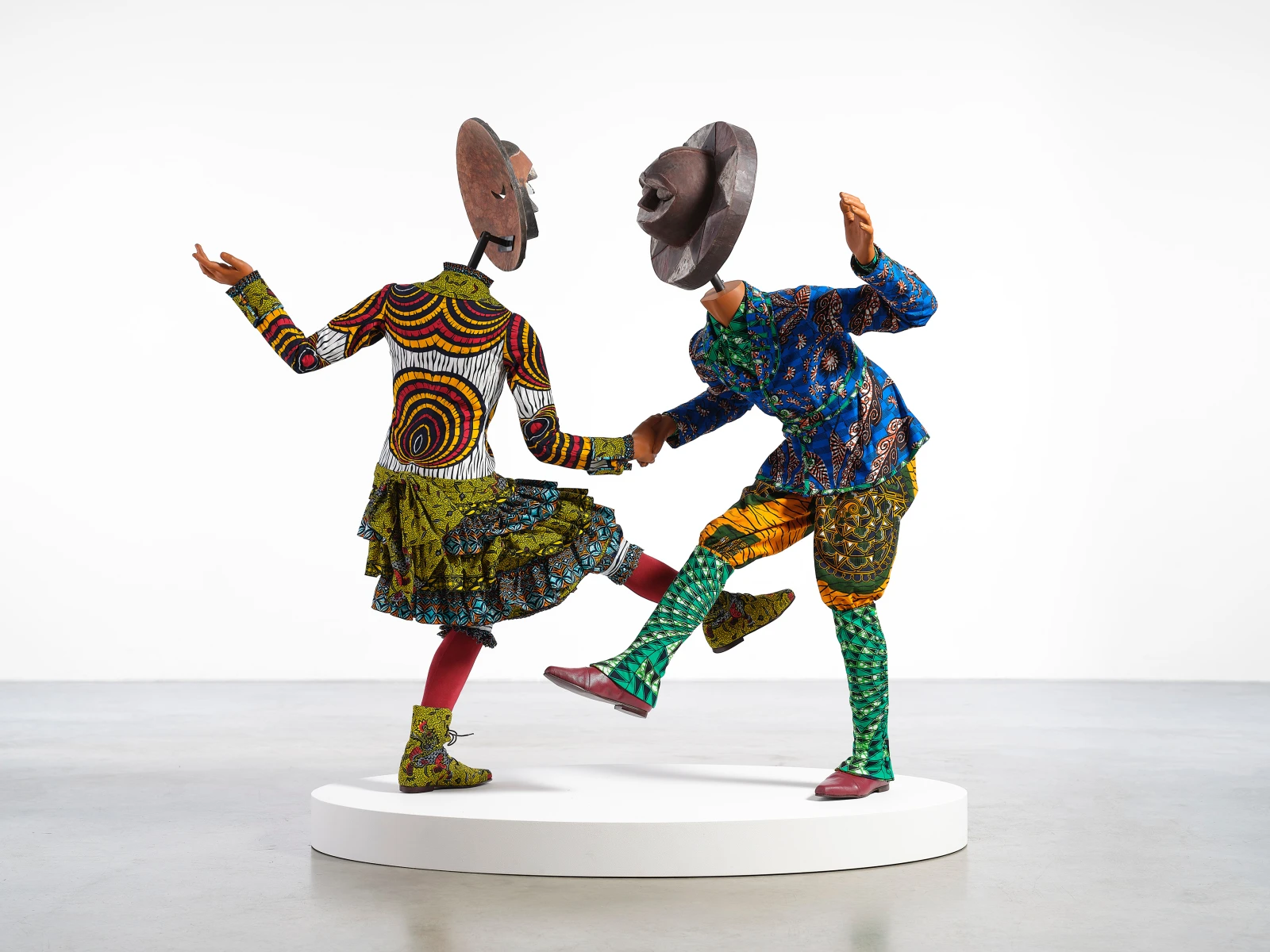 Yinka Shonibare Sun Dance Kids (Boy and Girl), 2023