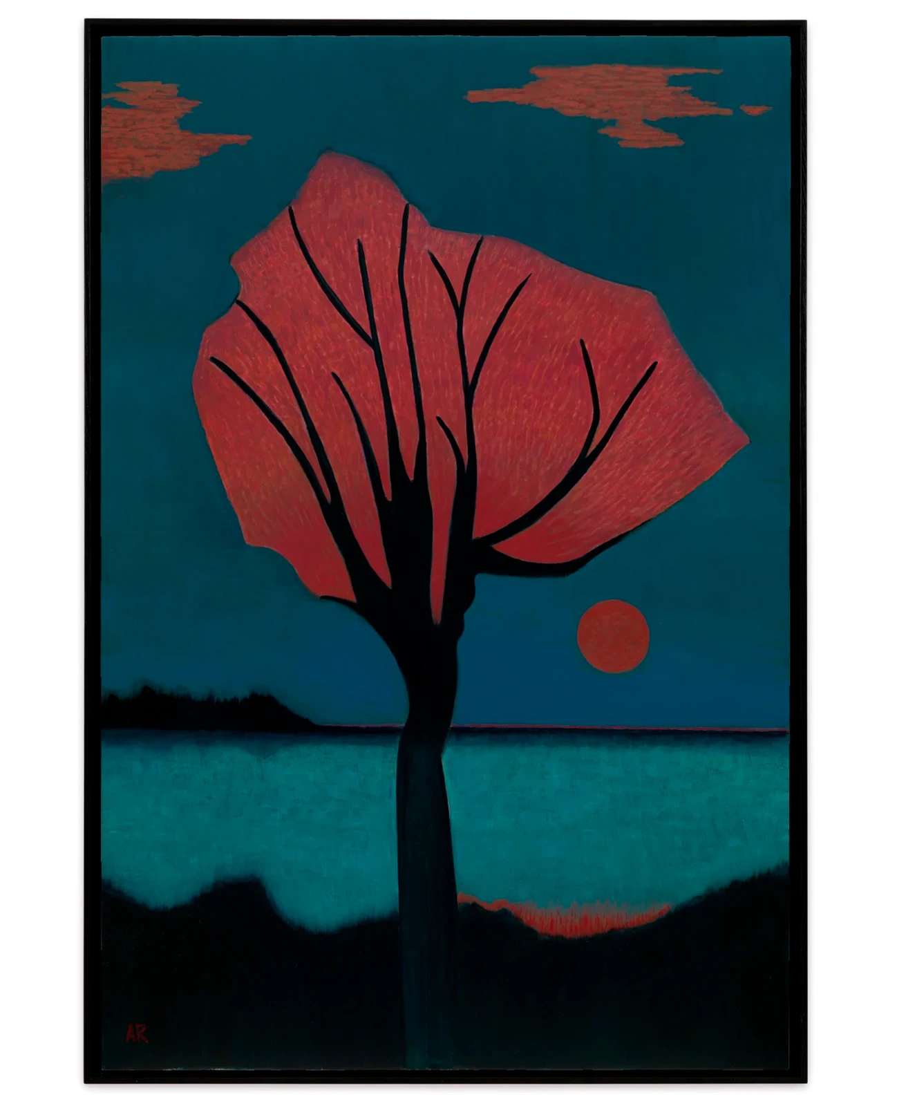 Anne Rothenstein Red Moon, 2025