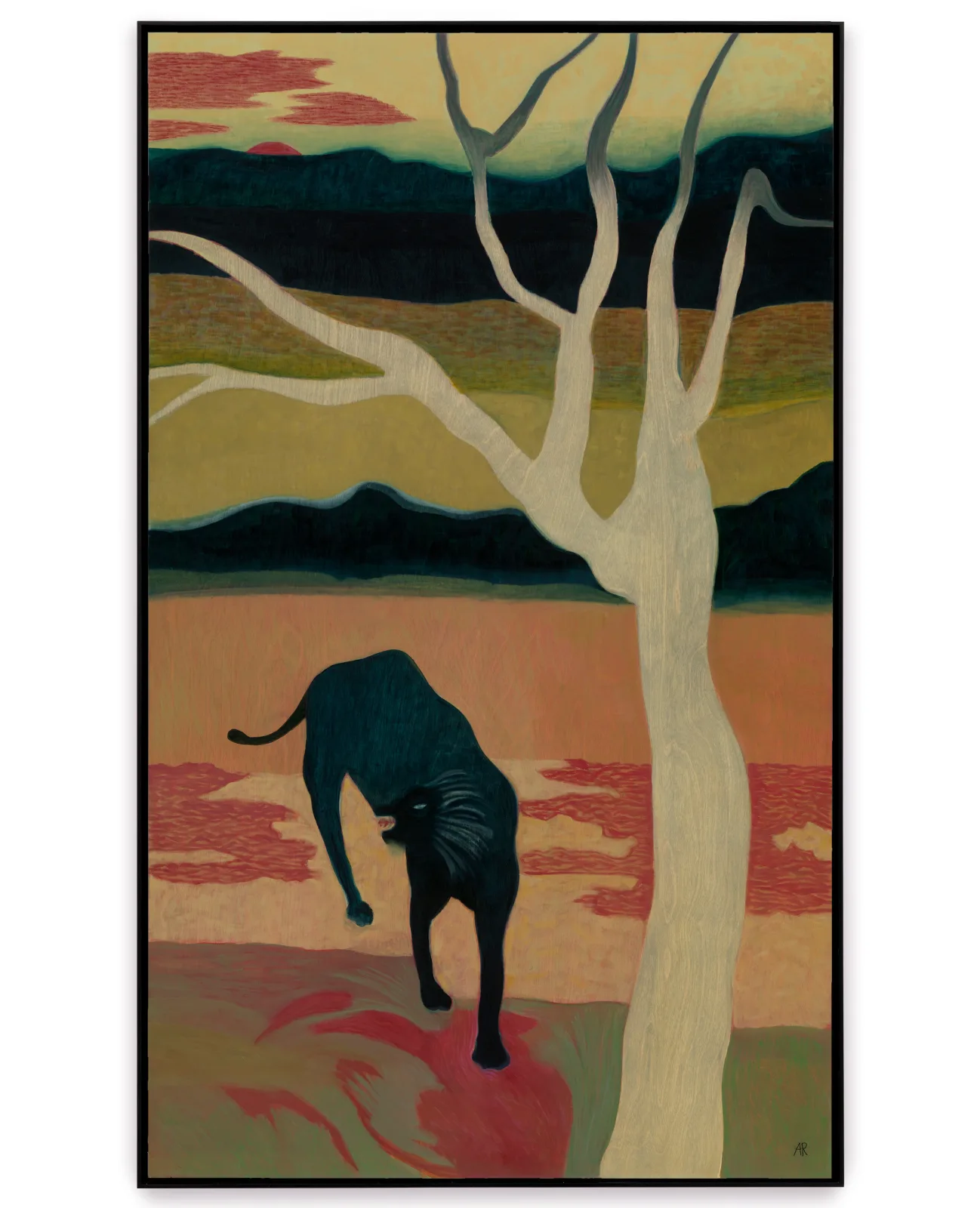 Anne Rothenstein Black Lion, 2025