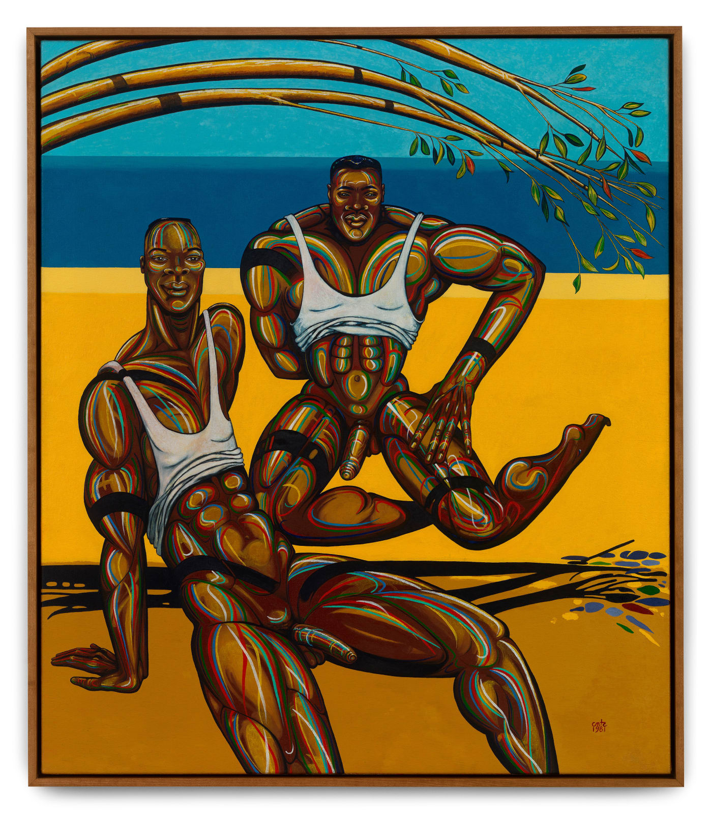 Caroline Coon Paradise Beach, 1981