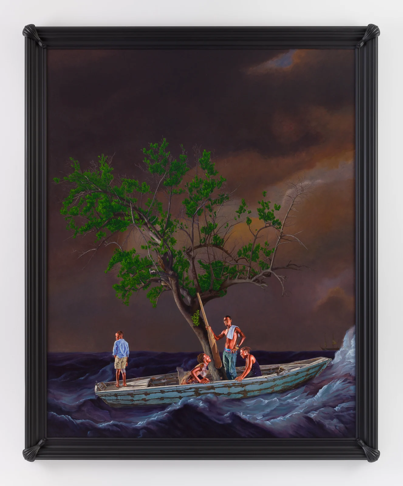 <p>Kehinde Wiley, 'Ship of Fools', 2017, Collection of the National Maritime Museum, London</p>