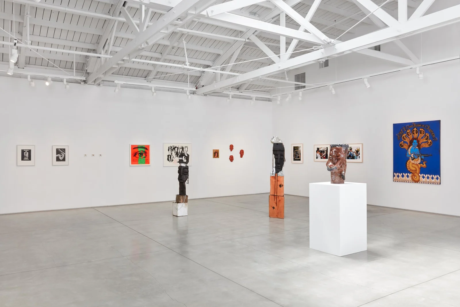 <p>Installation view: 'Did I Ever Have a Chance?', Group Exhibition, Marc Selwyn Fine Art in collaboration with Gordon Robichaux, Los Angeles, CA (2020). <span>Photo by Paul Salveson.</span></p>
