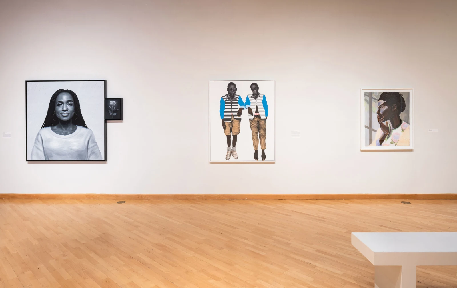 <p>Installation view: 'Plumb Line: Charles White and the Contemporary', Californian African American Museum (CAAM), Los Angeles, CA (2019).</p>