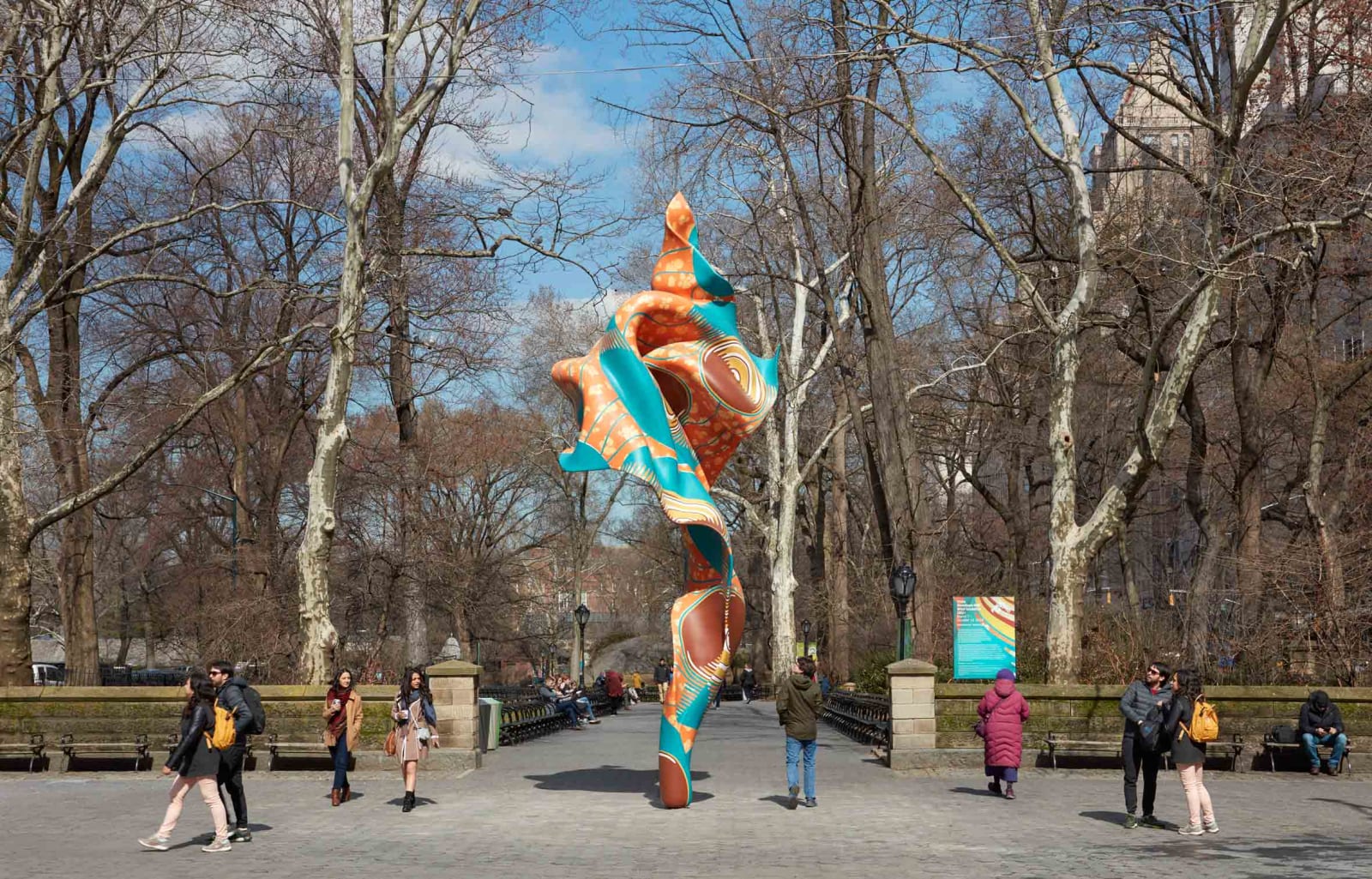 <section><div><div><div><p>Installation view: 'Wind Sculpture (SG) I', Public Art Fund Commission, Doris C. Freedman Plaza, Central Park, New York, NY (2018), now permanently installed at Davidson College, NC.</p></div></div></div></section>