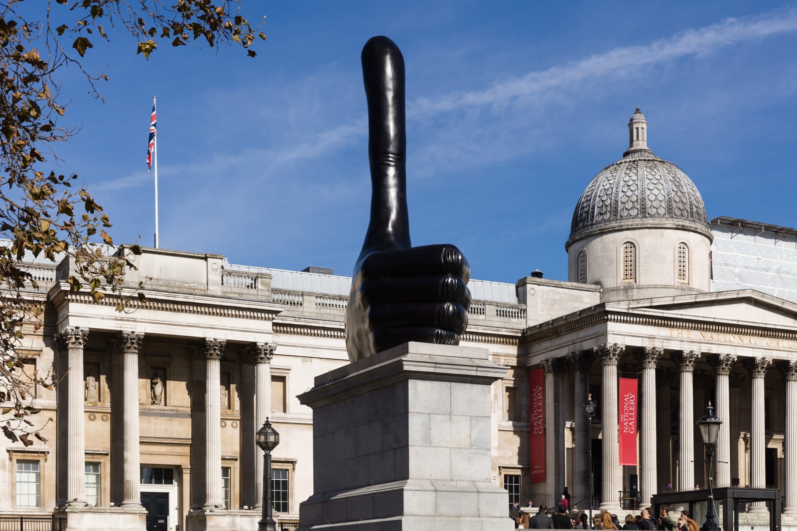 <p>Installation view: 'Really Good', Fourth Plinth Commission, Trafalgar Square, London (2016).</p>