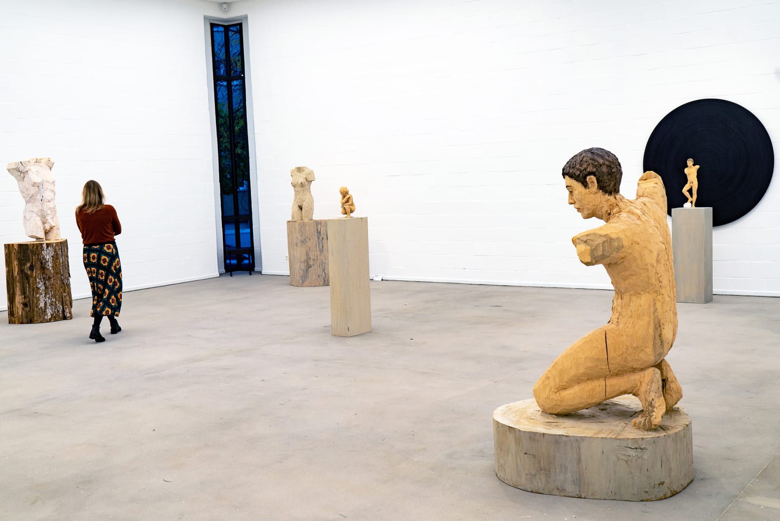 <p>Installation view: 'Stephan Balkenhol', Lehmbruck Museum, Duisburg (2020-2021).</p>