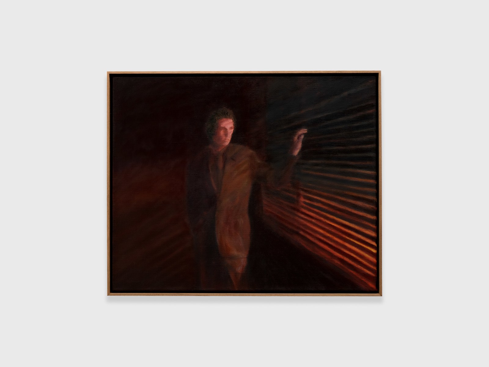 Marc Henry, The Outlook (Dream Sequence), 2025, oil on linen, mahogany frame, 65 x 80 cm,
68 x 83 cm (framed) (Photo: Jana Perusich)