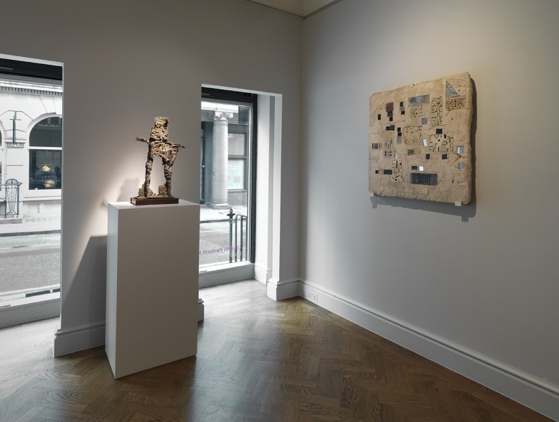 Front Gallery (Left to Right) : Figure (1956) and Abstract Relief (1954-55)