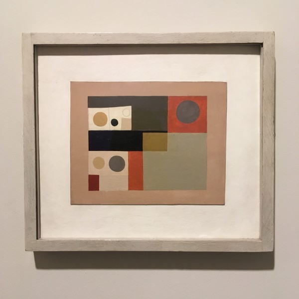 Ben Nicholson, Act Drop Curtain for Beethoven 7th Symphony Ballet (1934)