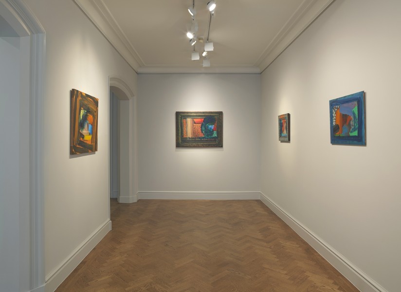 Front Gallery (clockwise) : It Can't Be true (1987-90), Menswear (1980-85), The Spectator (1984-87) and After Visiting David Hockney (1991-92)