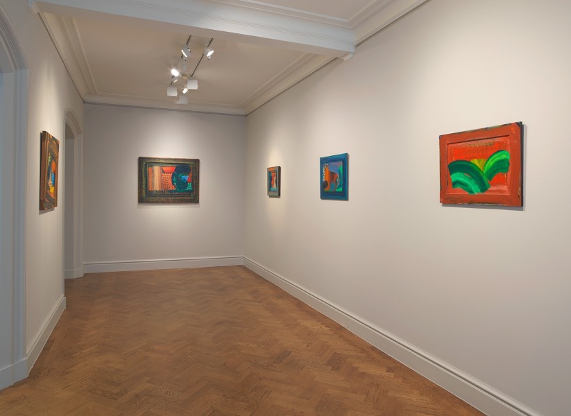 Front Gallery (clockwise) : It Can't Be True (1987-90), Menswear (1980-85), The Spectator (1984-87), After Visiting David Hockney (1991-92) and Leaves (1987-88)