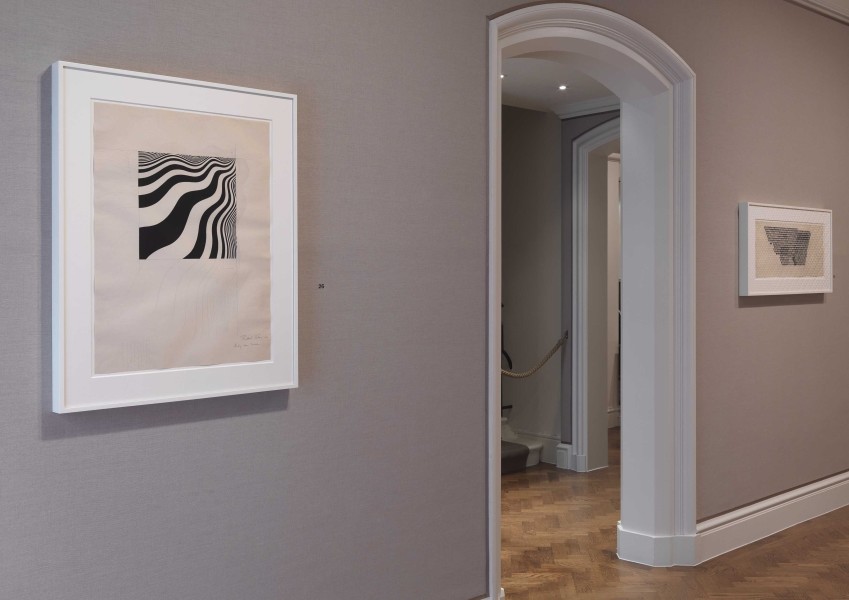 Left: Untitled [Study for Intake] (1964), right: Untitled [Study for Tremor] (1965)