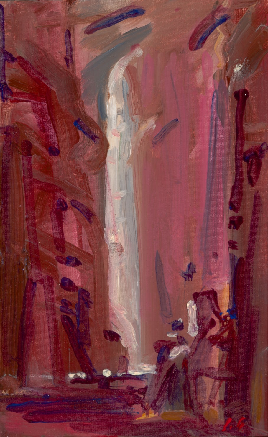 Lindy Guinness, Musing, Clandeboye Library, 2020