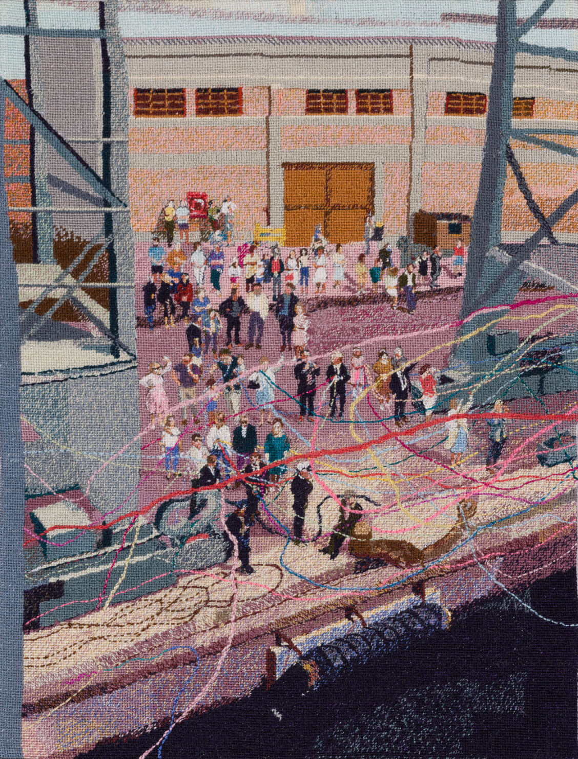 Manya Goldman, Streamers II, 2018