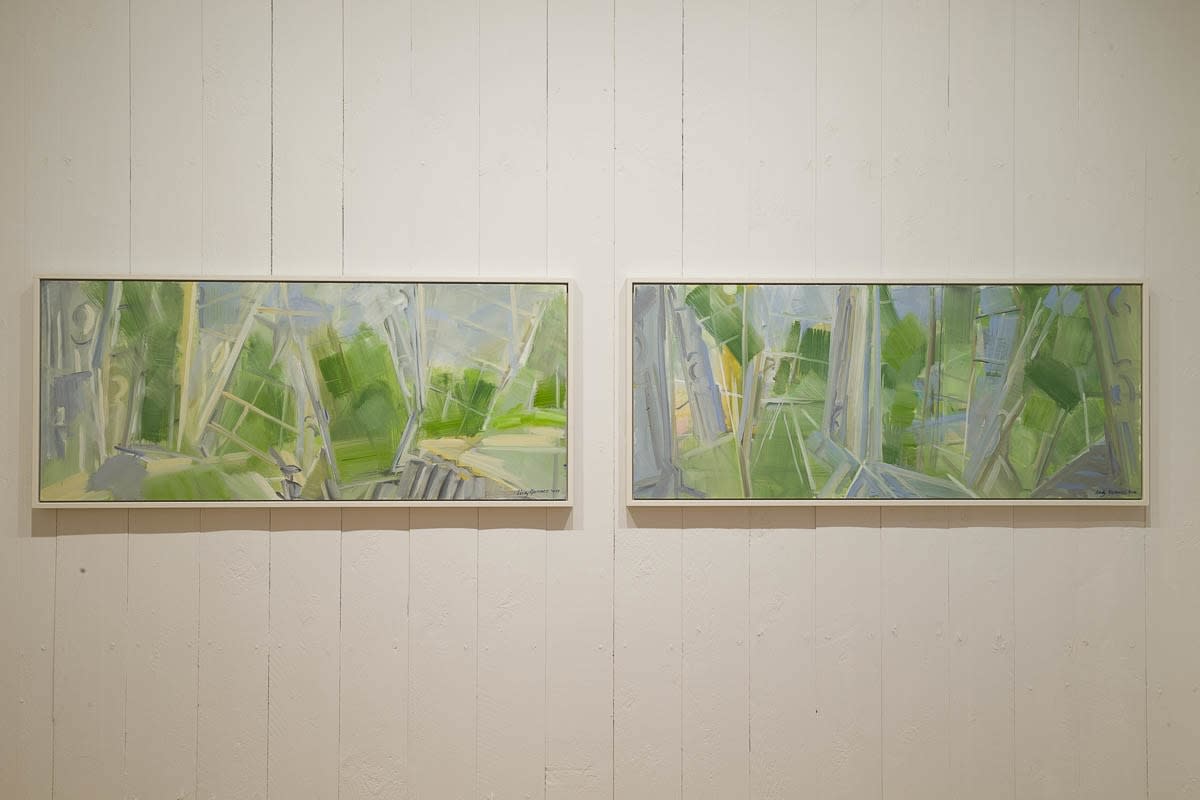 Lindy Guinness, Beating a Spring Rhythm, Clandeboye Music Room, 2020