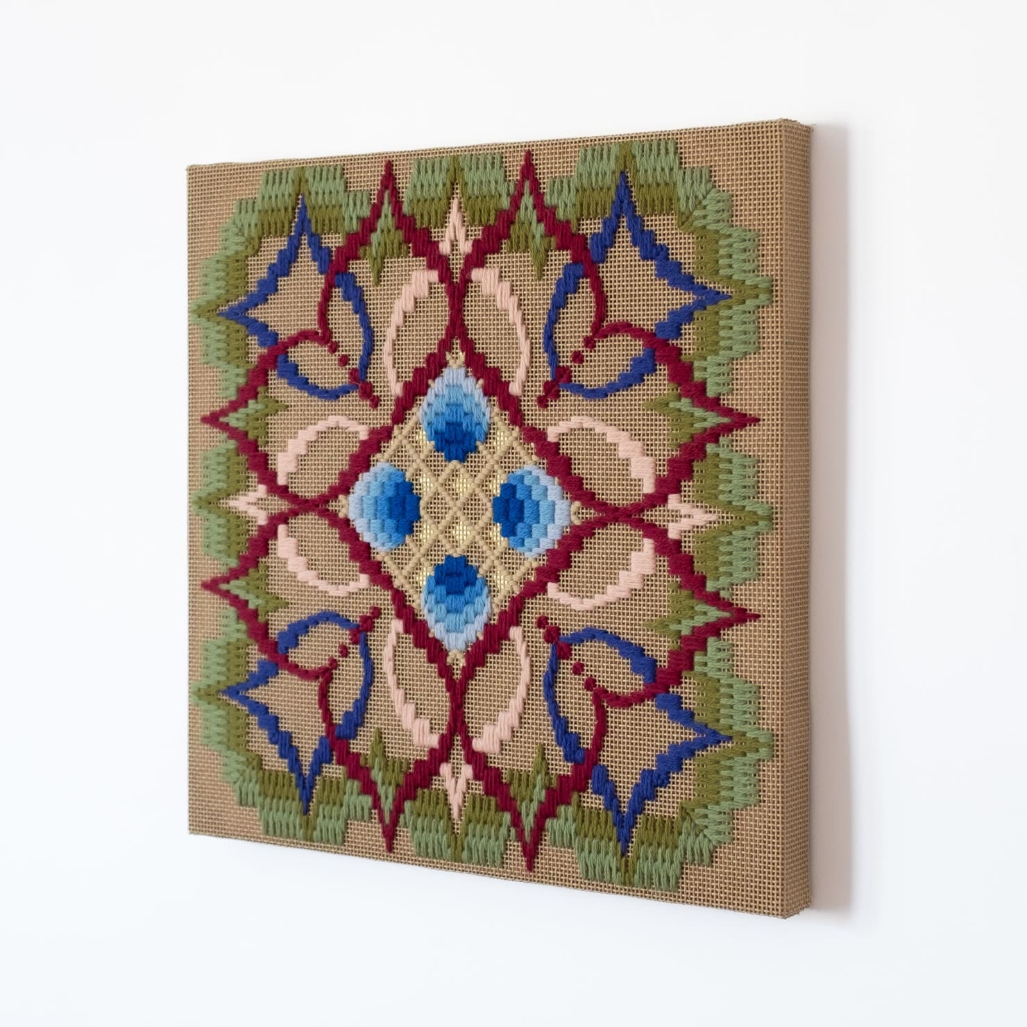 Cecilia Charlton, The flower of what's true [blue], 2024