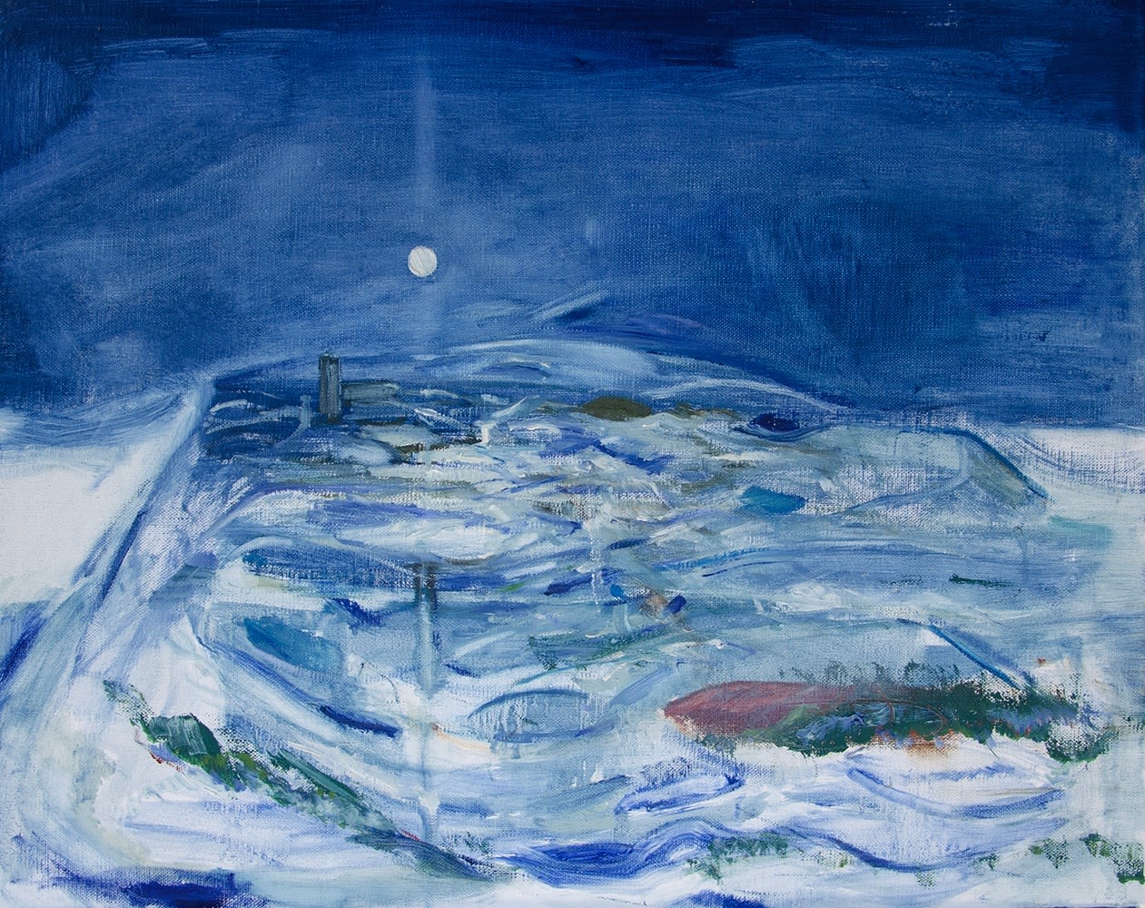Calum McClure, Villaggio di Notte, 2024