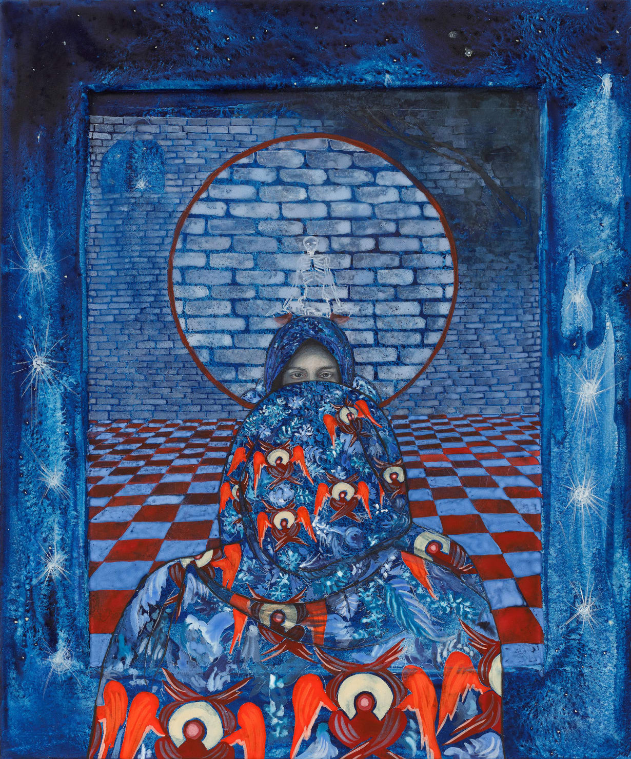 Veronica Smirnoff, Blue is Darkness made Visible, 2024