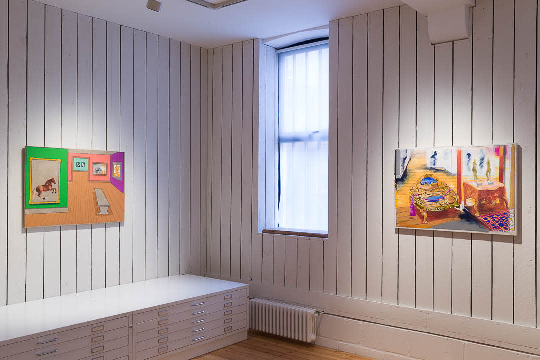 Stephen Farthing RA, The Museum of Domestic Wealth: #One E 70th St , 2017