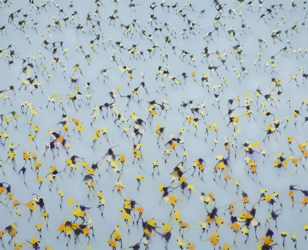 Jonathan Huxley, Crowd Simulation 2, 2017