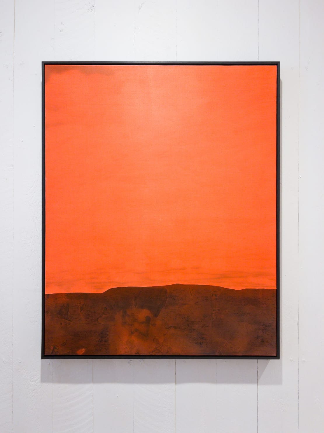 Kerry Harding, Raised softly to crimson sky, 2024