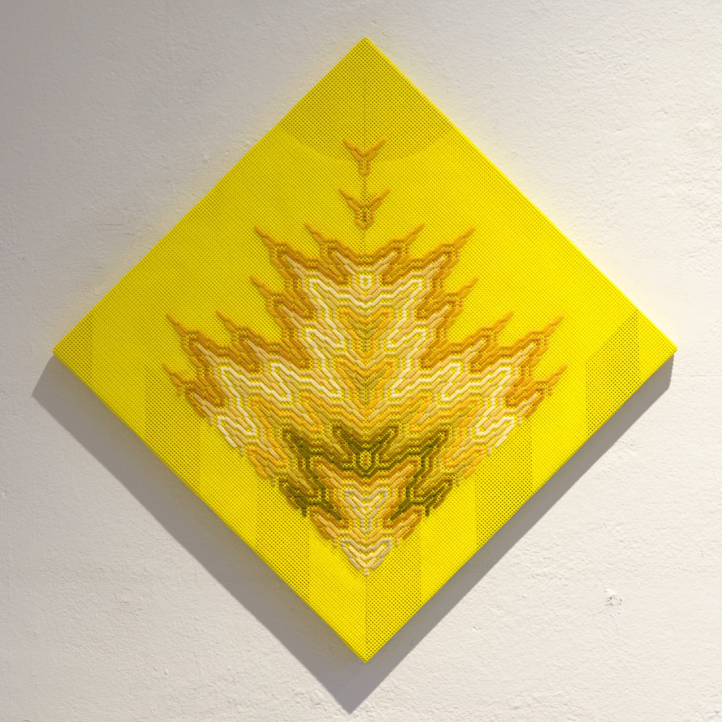 Cecilia Charlton, Sun Queen Rising [yellow], 2022