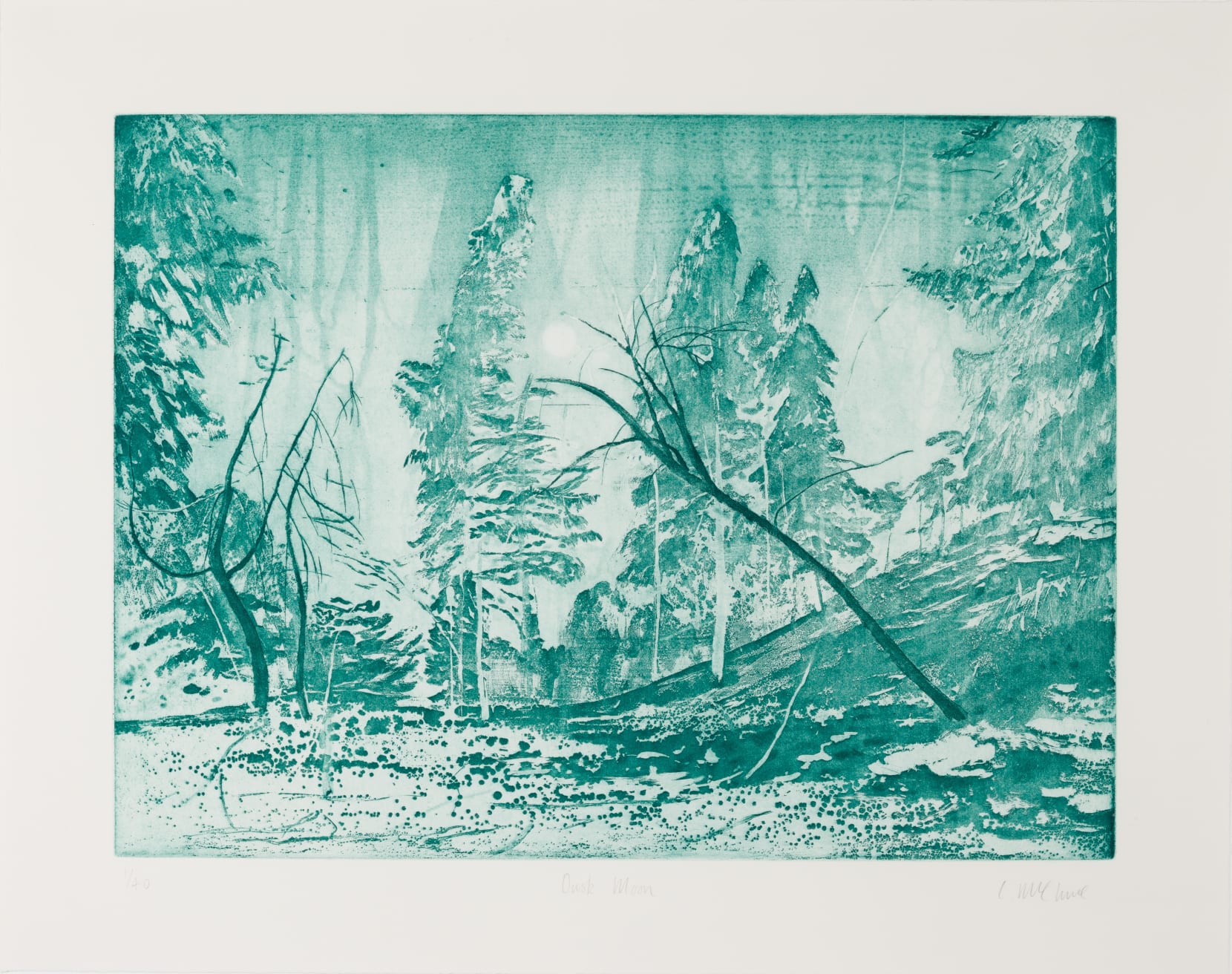 Calum McClure, Dusk Moon, 2020