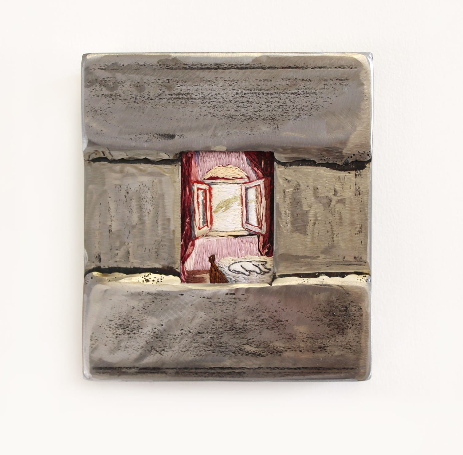 YiMiao Shih, Room with Red Curtains, 2024/25