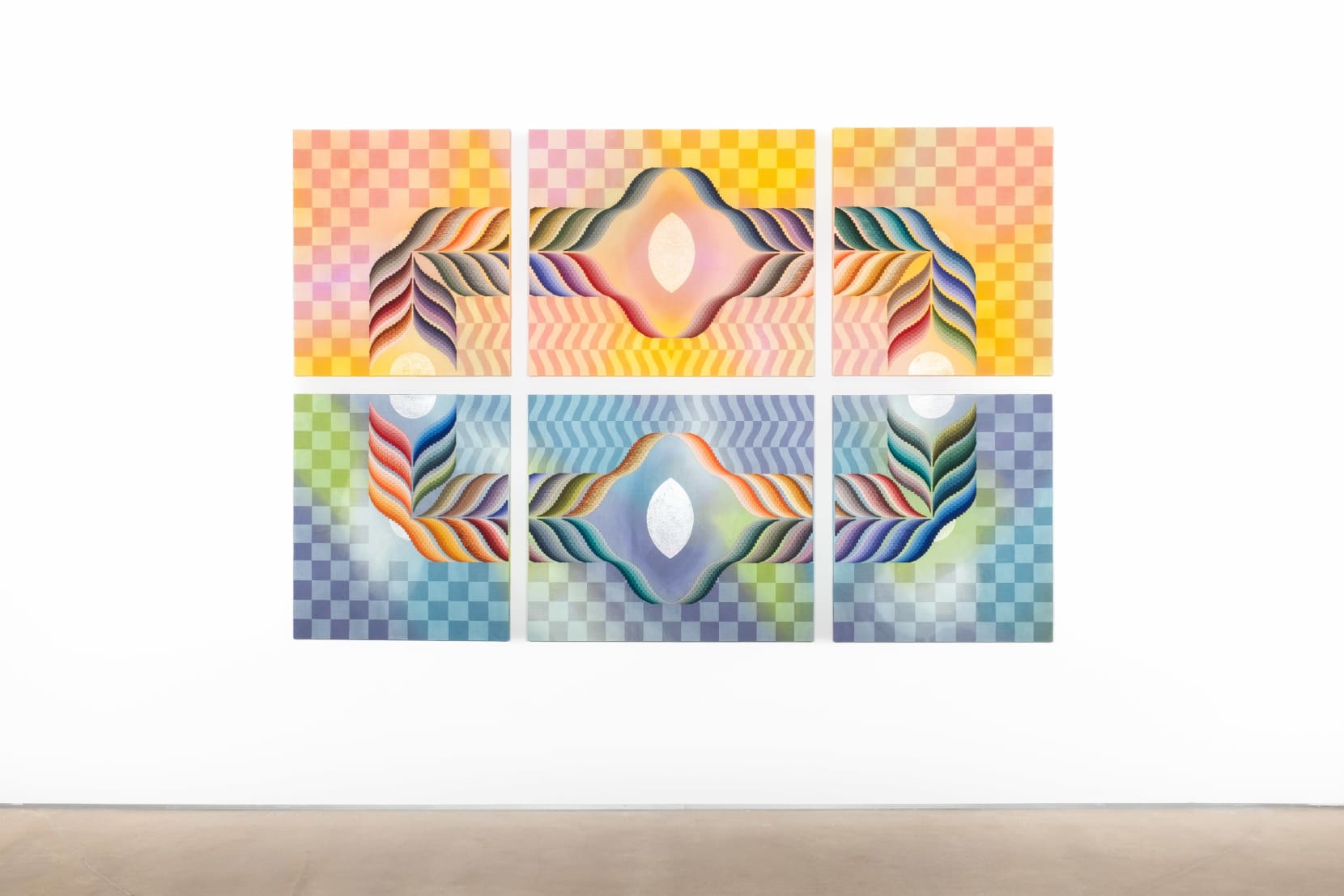 Cecilia Charlton, Wormhole Mosaic [sweat of the sun, tears of the moon], 2022