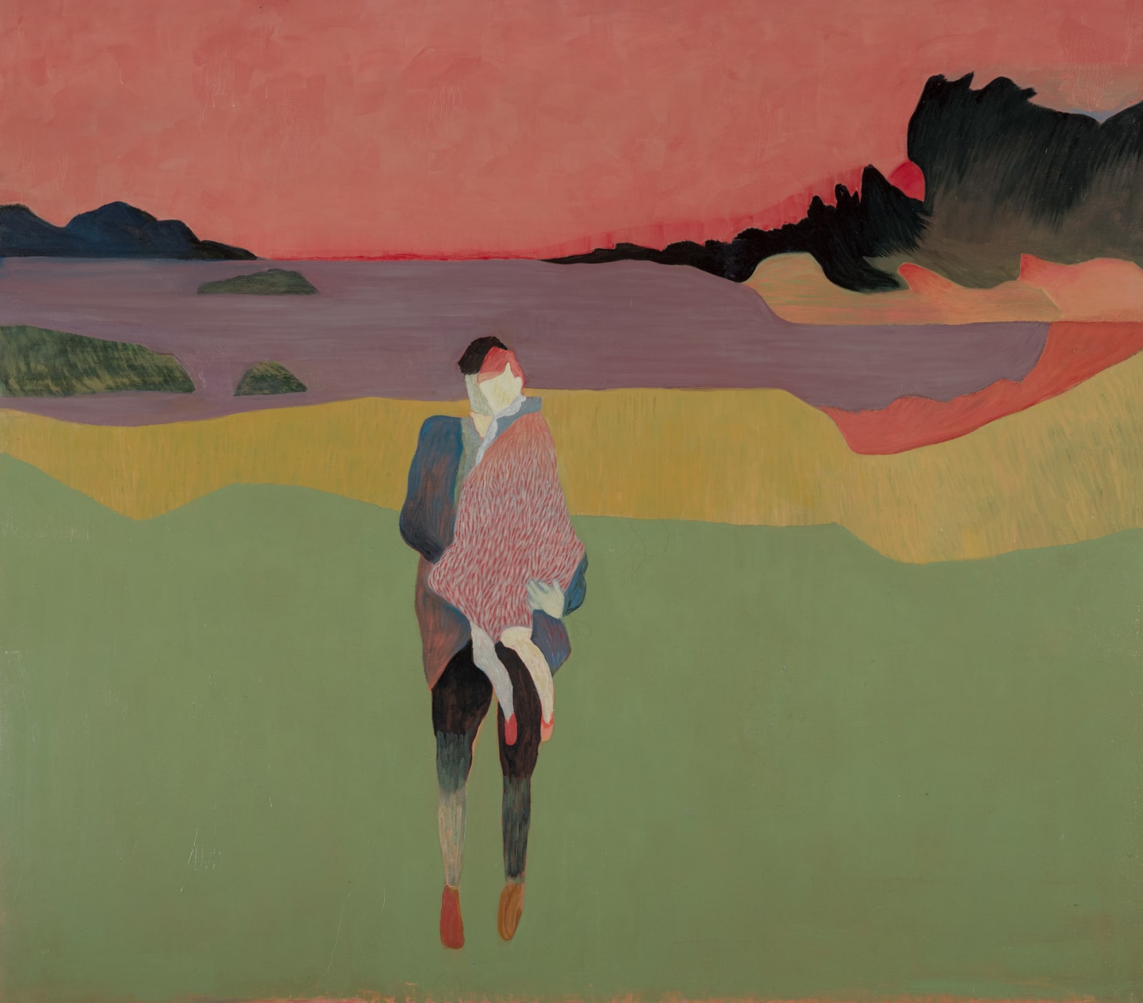 Anne Rothenstein, The Child Carried 2, 2021