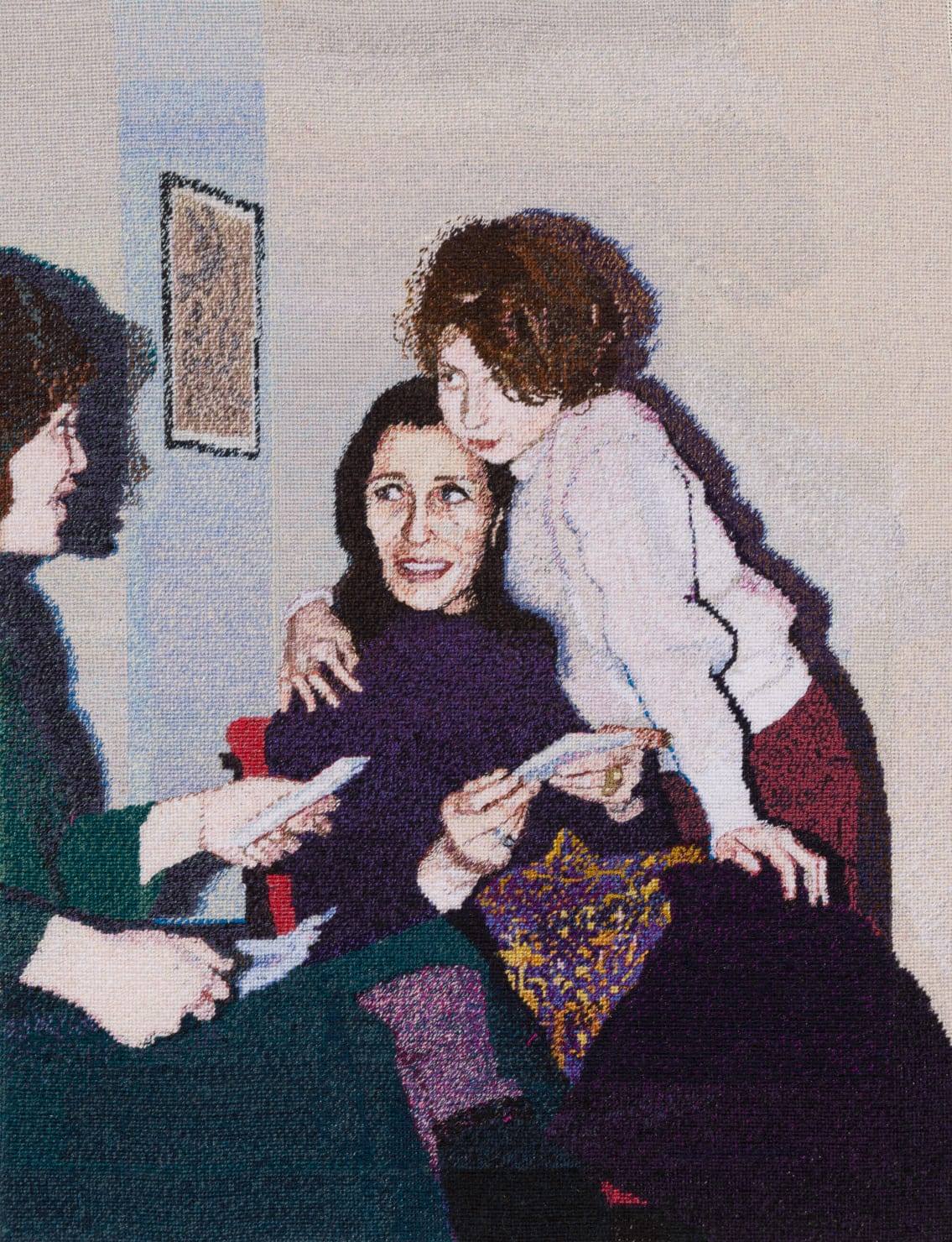 Manya Goldman, Girl Leaning, 2024