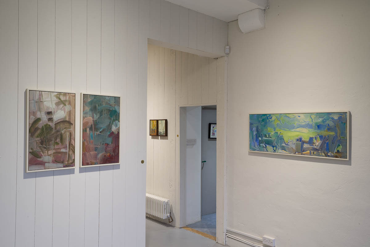 Lindy Guinness, Space between flections, Clandeboye, 2020