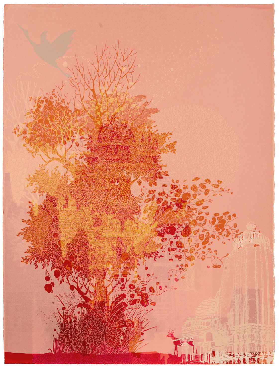 Chitra Merchant, Migrations' - Portrait of Sundari, 2018