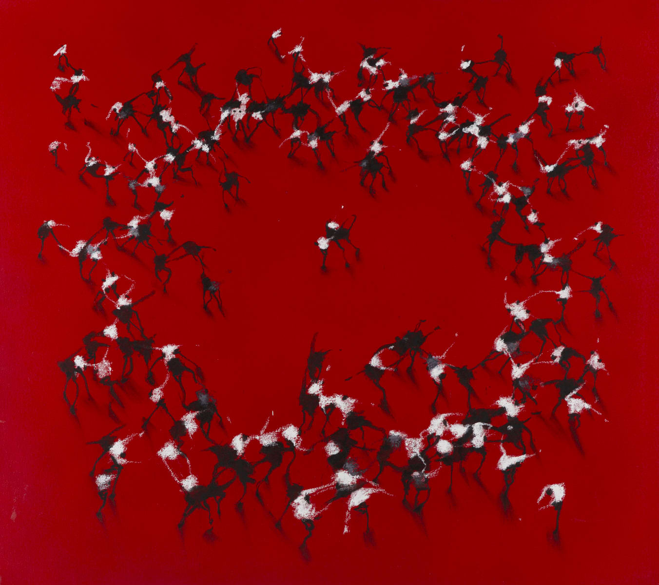 Jonathan Huxley, Corona Deep Red, 2017