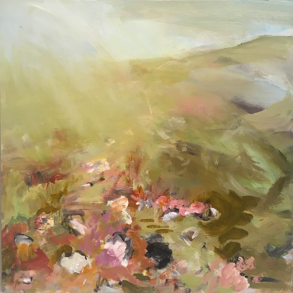 Juliet Robertson, These Hills of Chalk and Flint II, 2017